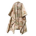 GI Type Tri-Colored Desert Camo Military Rip-Stop Poncho